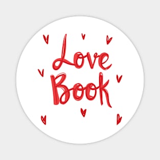 Love Book, Reading Lover Magnet